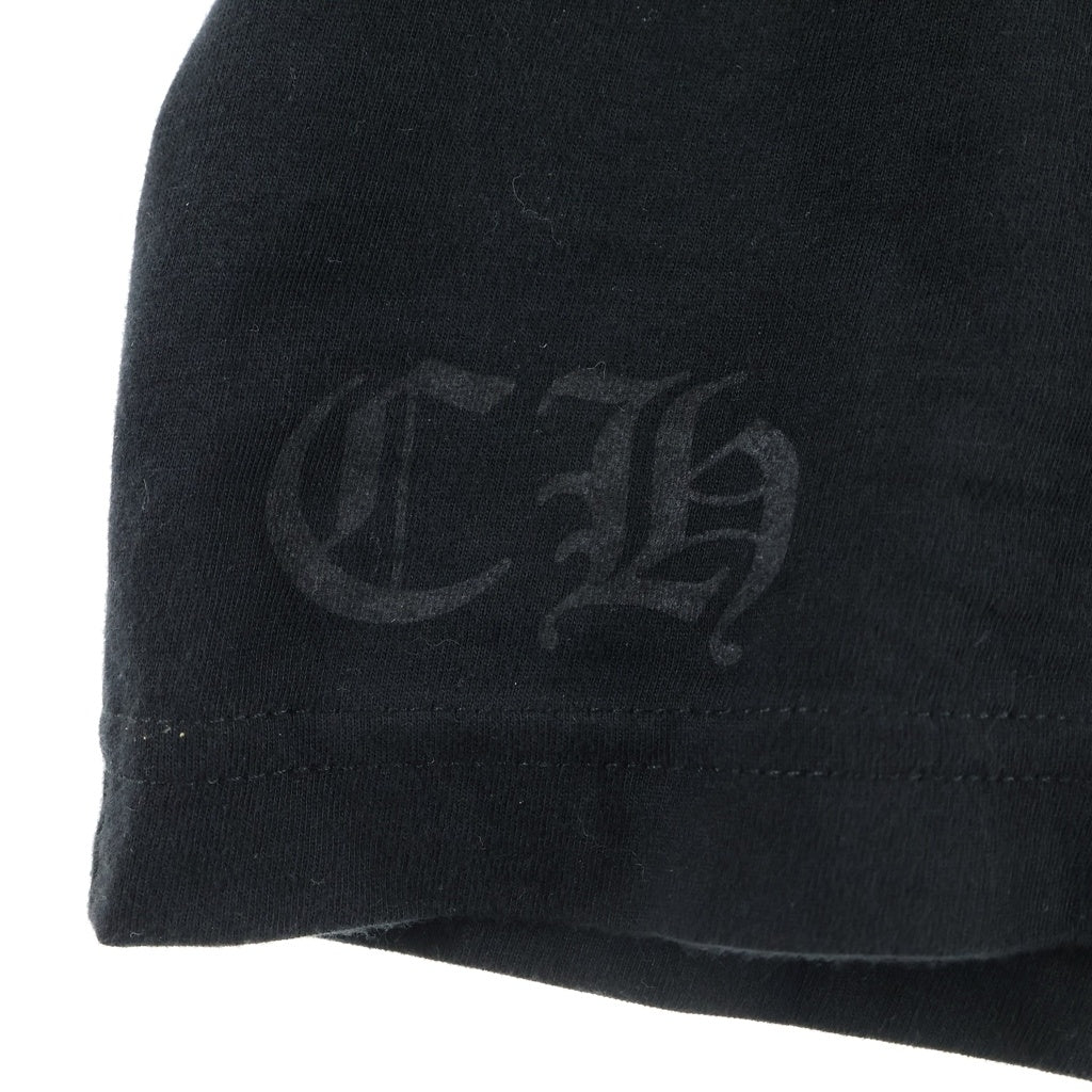 CHROME HEARTS(クロムハーツ) HORSESHOE S/S TEE ホースシュープリント ポケット半袖Tシャツ カットソー ブラック