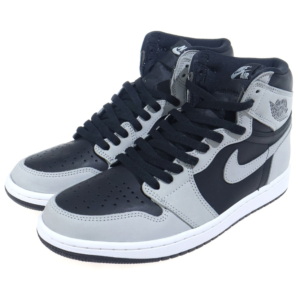 NIKE(ナイキ) AIR JORDAN 1 HIGH OG SHADOW 2.0 555088-035 エアジョーダン1 シャドウ 2.0 ハイカットスニーカー グレー/ブラック US9.5/27.5cm