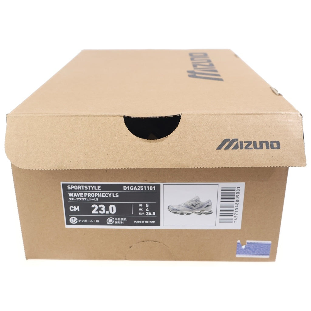 MIZUNO(ミズノ) WAVE PROPHECY LS D1GA251101 ウエーブプロフェシー ローカットスニーカー ホワイト US5/23.0cm レディース