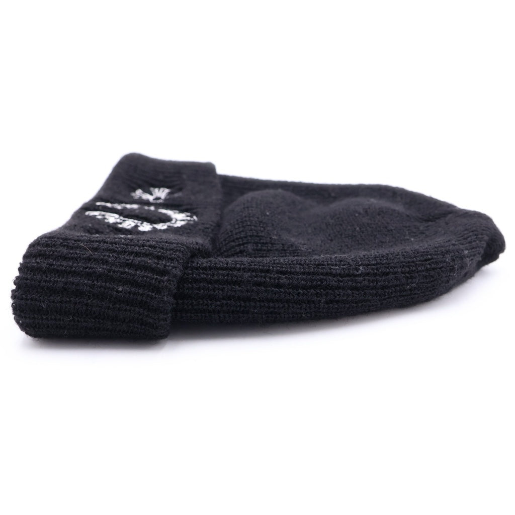 CHROME HEARTS(クロムハーツ) WOOL WATCH CAP CHプラス ホースシューニットキャップ ビーニー帽子 ブラック