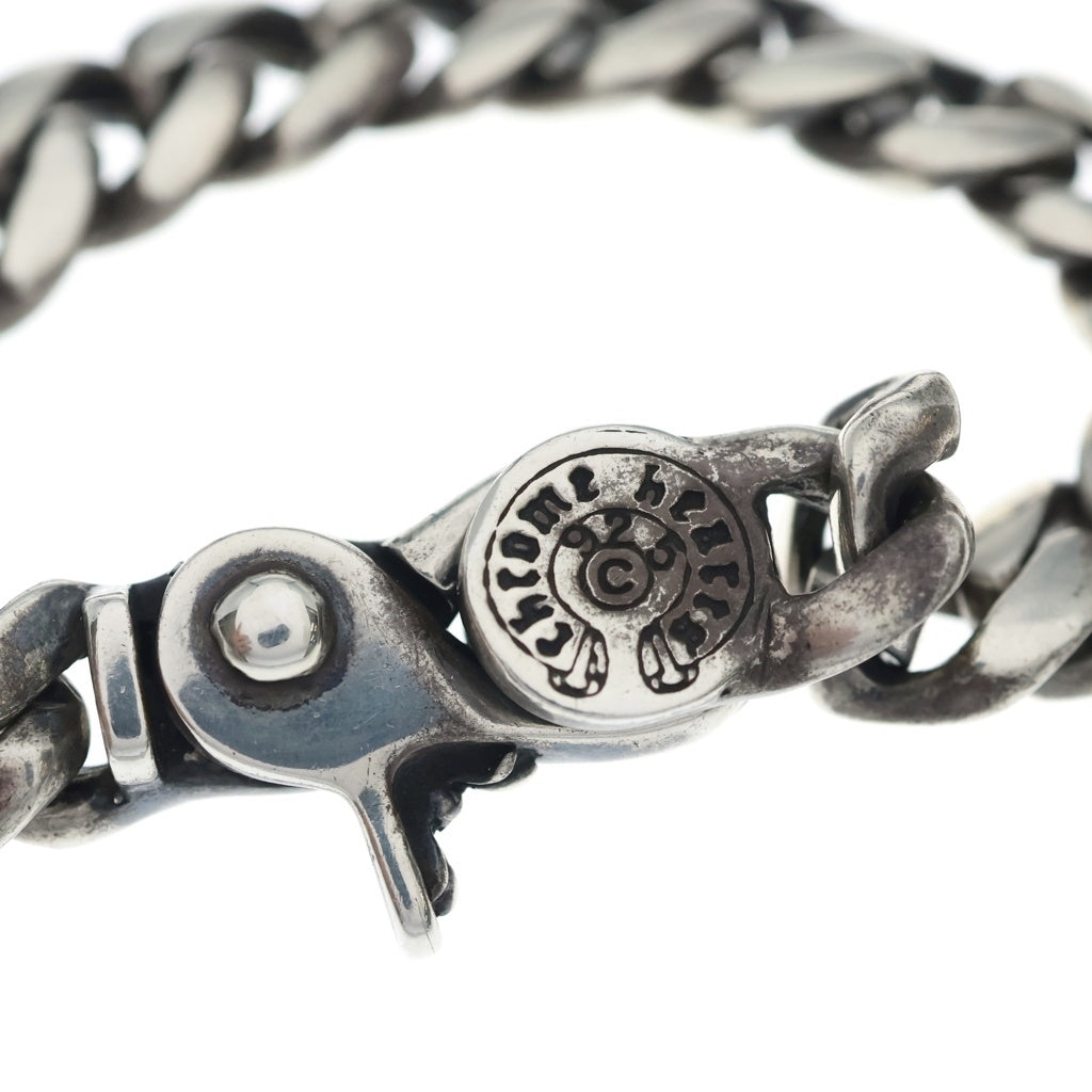 CHROME HEARTS(クロムハーツ) CLSC CHN LNK SML クラシックリンクスモールクリップブレスレット 18リンク シルバー