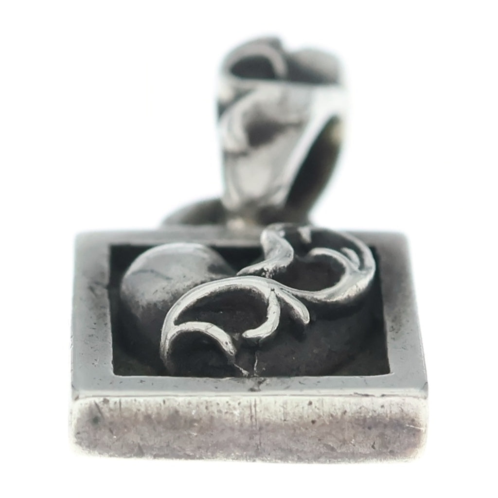 CHROME HEARTS(クロムハーツ) FRAMED HEART フレームドハート チャーム ペンダントトップ シルバー BCA273