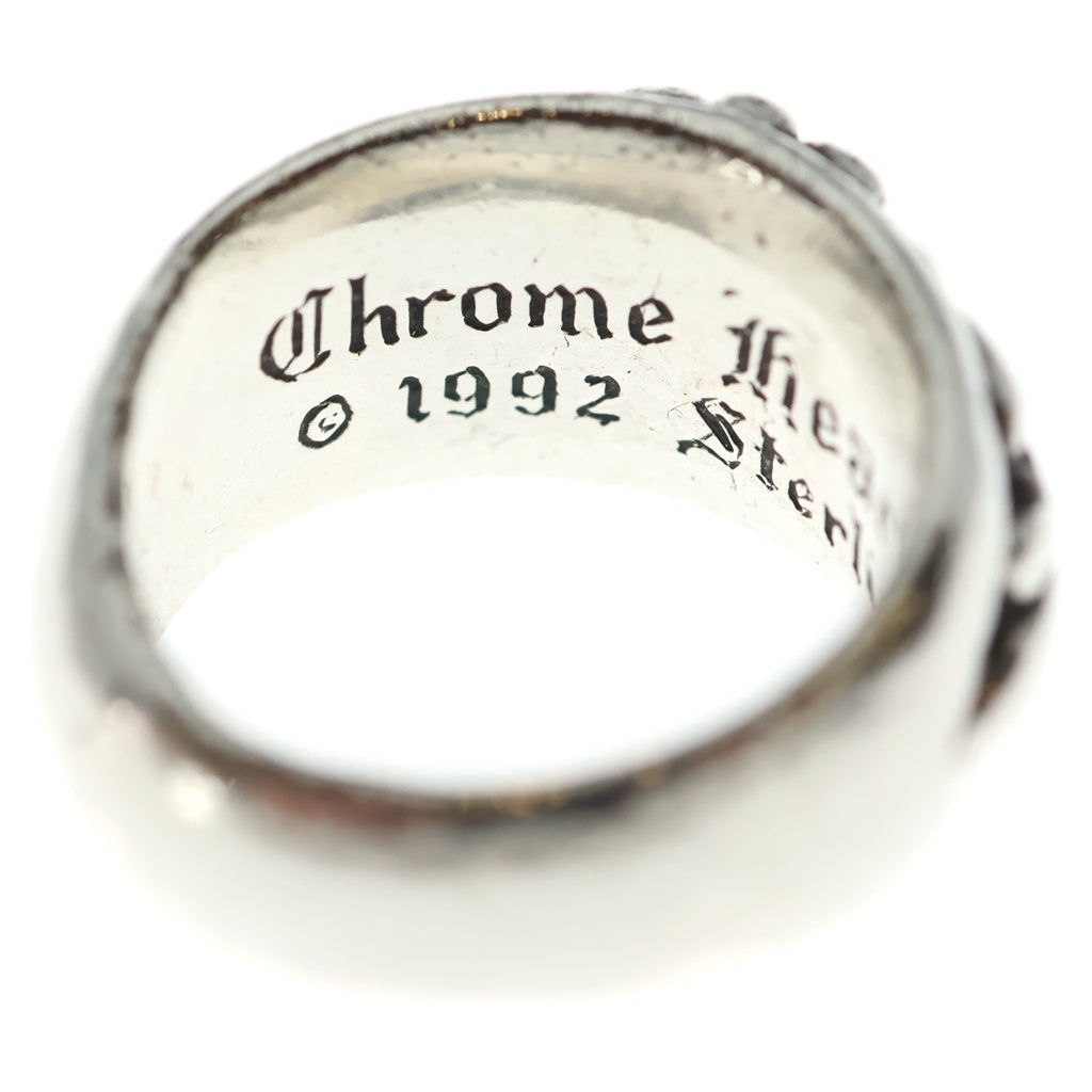 CHROME HEARTS(クロムハーツ) FLRL CRS フローラルクロス リング シルバー BCA346