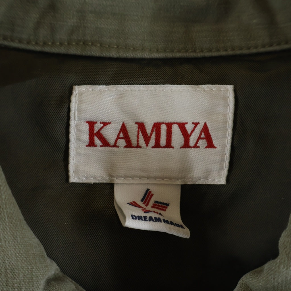 KAMIYA(カミヤ) 26SS Graffiti Work Jacket グラフィティワークジャケット カーキ G16BL022