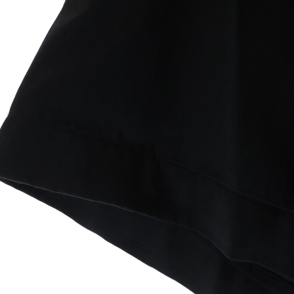 KAMIYA(カミヤ) 25SS AGEHA Embroidery S/S Shirt アゲハ エンブロイダリー 半袖シャツ ブラック G14SH022