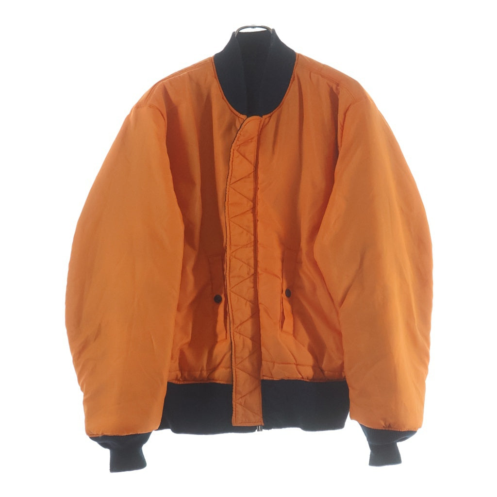 ALPHA INDUSTRIES(アルファ インダストリーズ) リバーシブル MA-1 フライトジャケット ネイビー/オレンジ