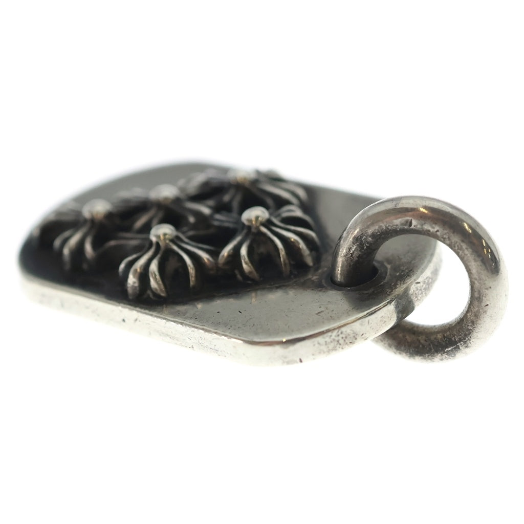 CHROME HEARTS(クロムハーツ) RAISED DOGTAG レイズドドッグタグ チャーム シルバーネックレストップ