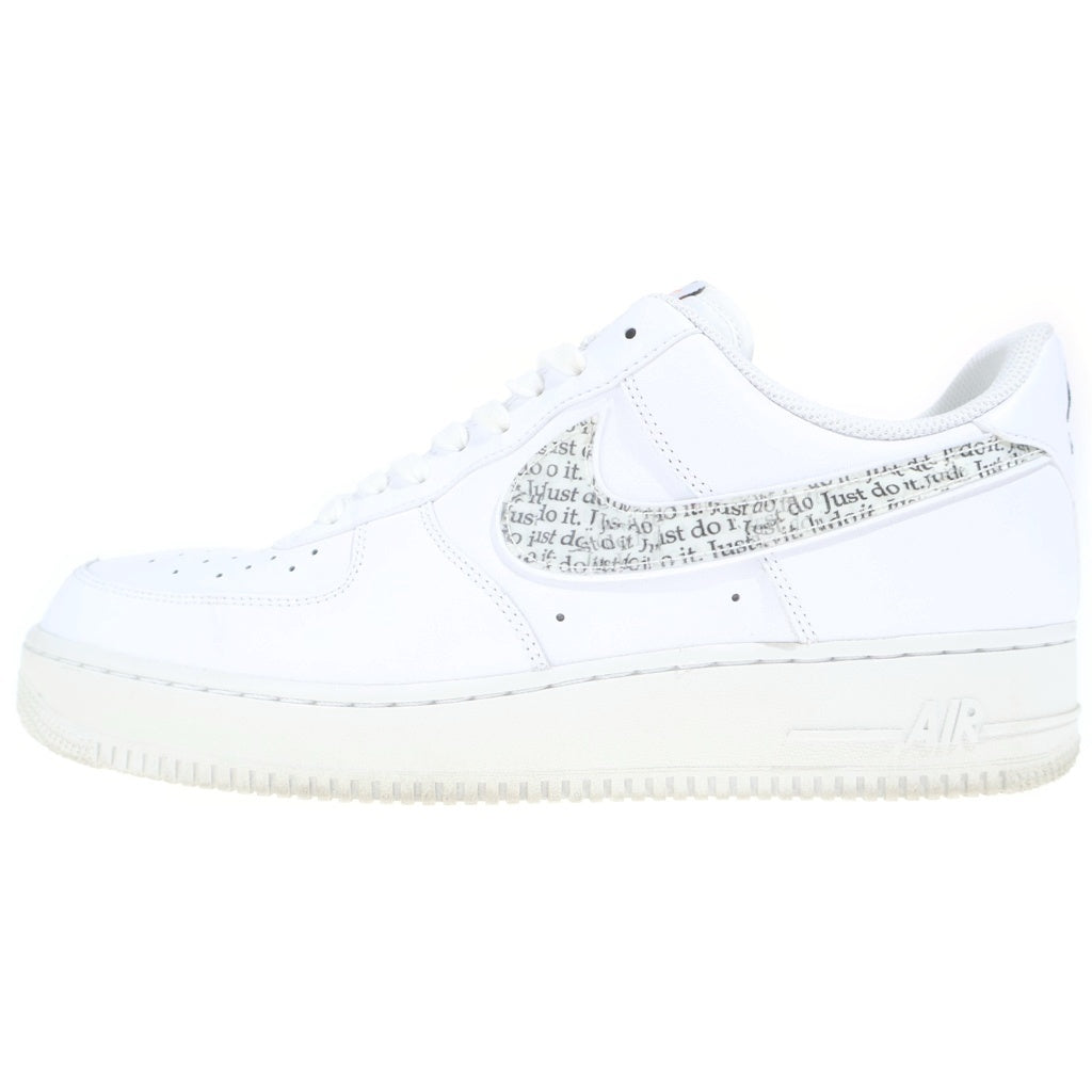 NIKE(ナイキ) AIR FORCE 1 LOW JUST DO IT PACK WHITE CLEAR BQ5361-100 エアフォース1 ロー ジャスト ドゥー イット パック ホワイト クリア ローカットスニーカー US12/30cm