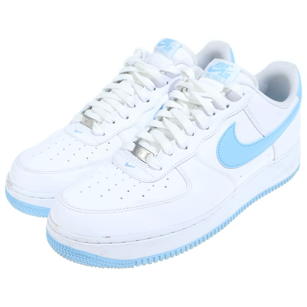NIKE(ナイキ) AIR FORCE 1 LOW 07 UNIVERSITY BLUE FQ4296-100 エアフォース1 ロー 07 ユニバーシティブルー ローカットスニーカー ホワイト/ライトブルー US12/30cm