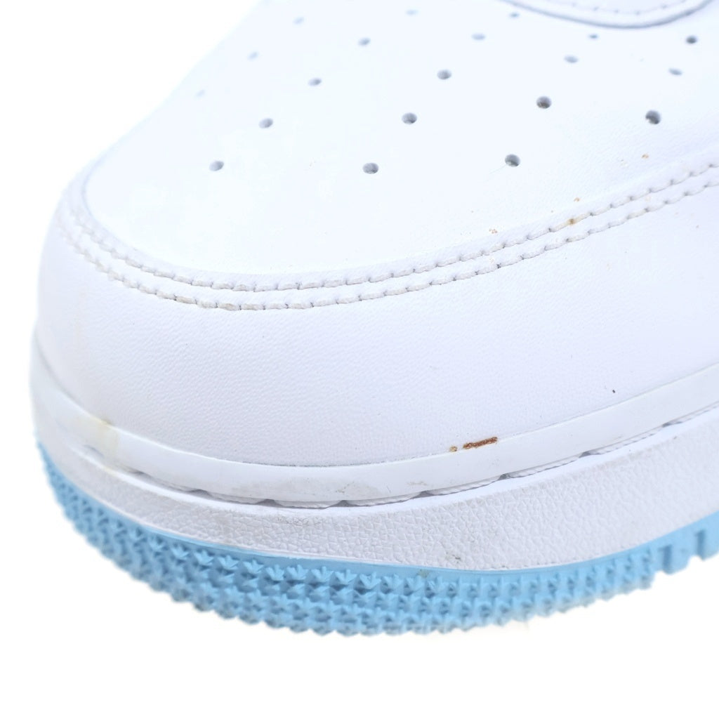 NIKE(ナイキ) AIR FORCE 1 LOW 07 UNIVERSITY BLUE FQ4296-100 エアフォース1 ロー 07 ユニバーシティブルー ローカットスニーカー ホワイト/ライトブルー US12/30cm