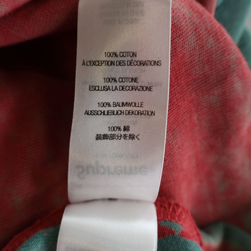 SUPREME(シュプリーム) 24AW Discharge S/S バッグプリント半袖カットソー 半袖Tシャツ グリーン