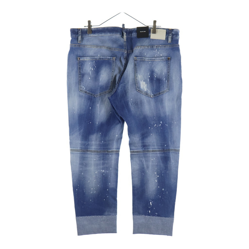 DSQUARED2(ディースクエアード) SAILOR セーラーデニムパンツ S74LB1497 インディゴ