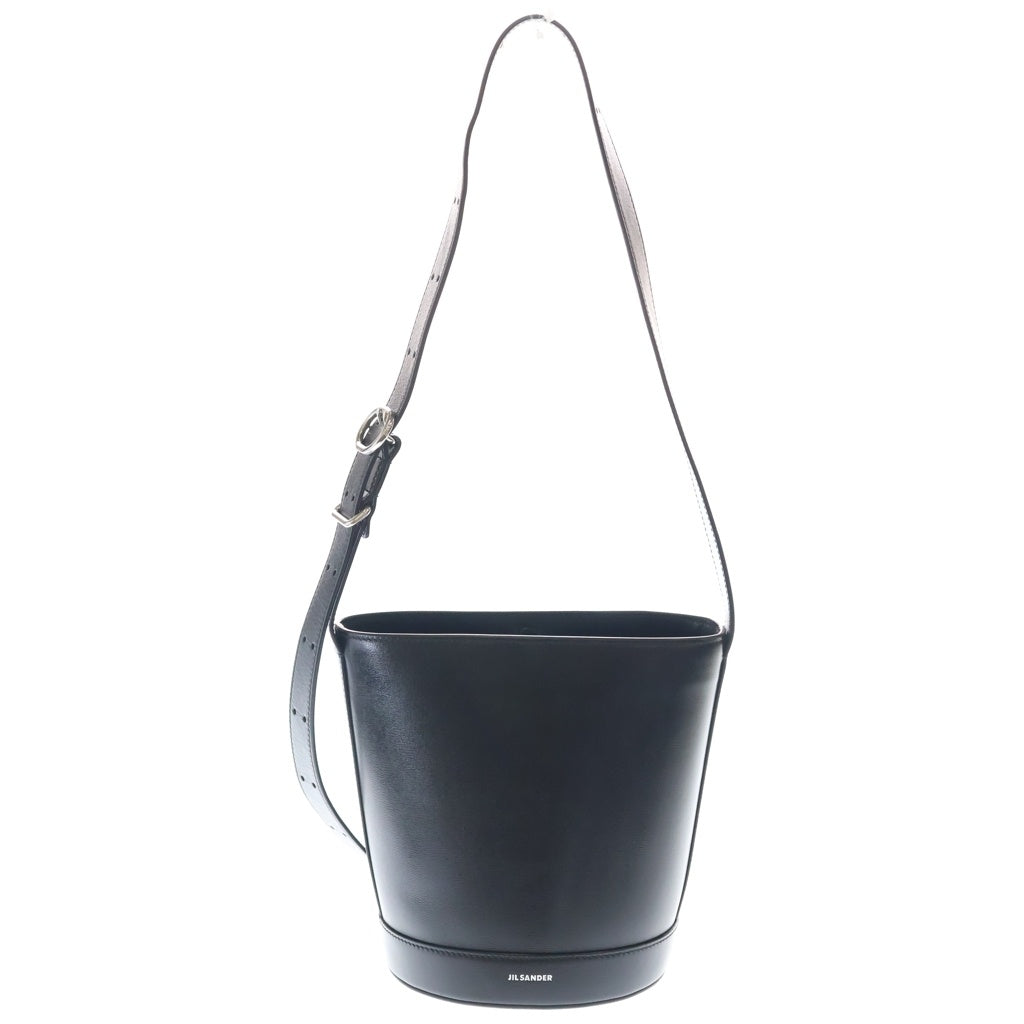 JIL SANDER ジルサンダー CANNOLO BUCKET BAG カンノーロ バケットバッグ ブラック JIL SANDER(ジルサンダー) CANNOLO BUCKET BAG カンノーロ バケット