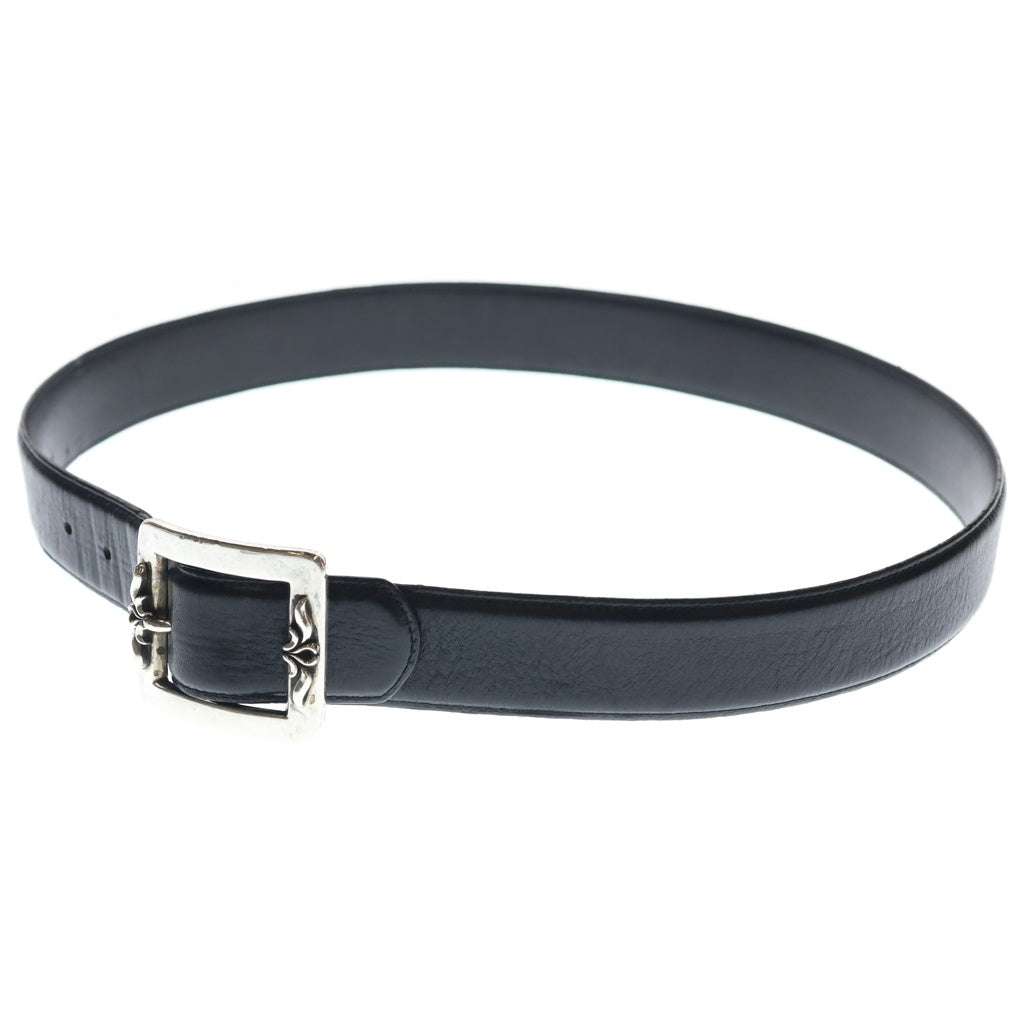 CHROME HEARTS(クロムハーツ) 1.5 OTJ BELT フィリグリーOTJ レザーベルト ブラック/シルバー