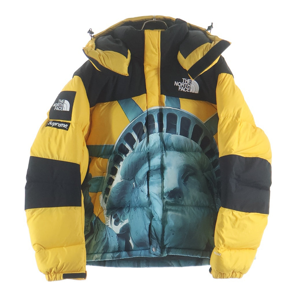 SUPREME(シュプリーム) 19AW Statue of Liberty Baltoro Jacket 自由の女神 バルトロ ダウンジャケット イエロー NF0A47EW