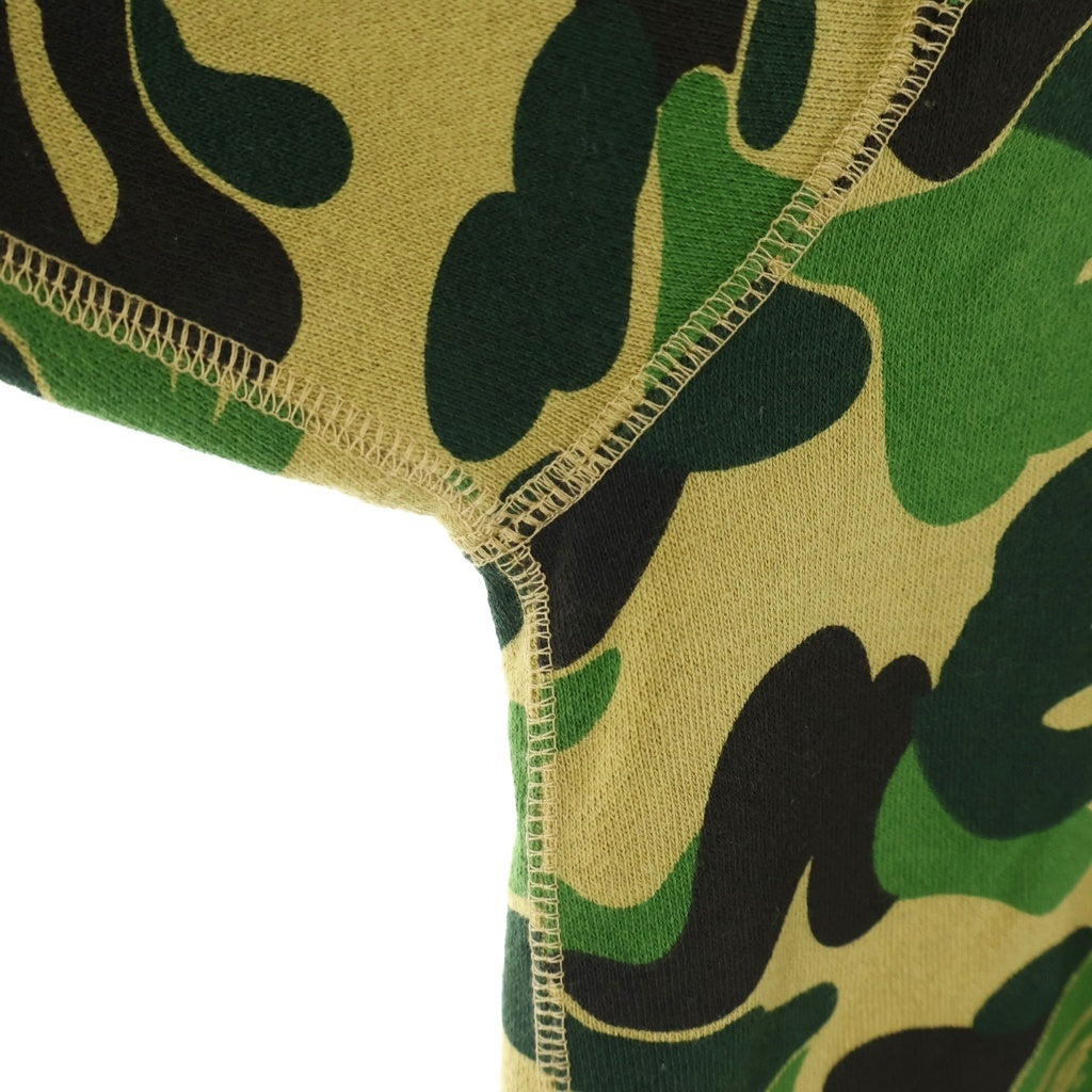 A BATHING APE(アベイシングエイプ) CAMO SHARK FULL ZIP HOODIE カモシャーク フルジップフーディ パーカー カーキ 001ZPL301008M
