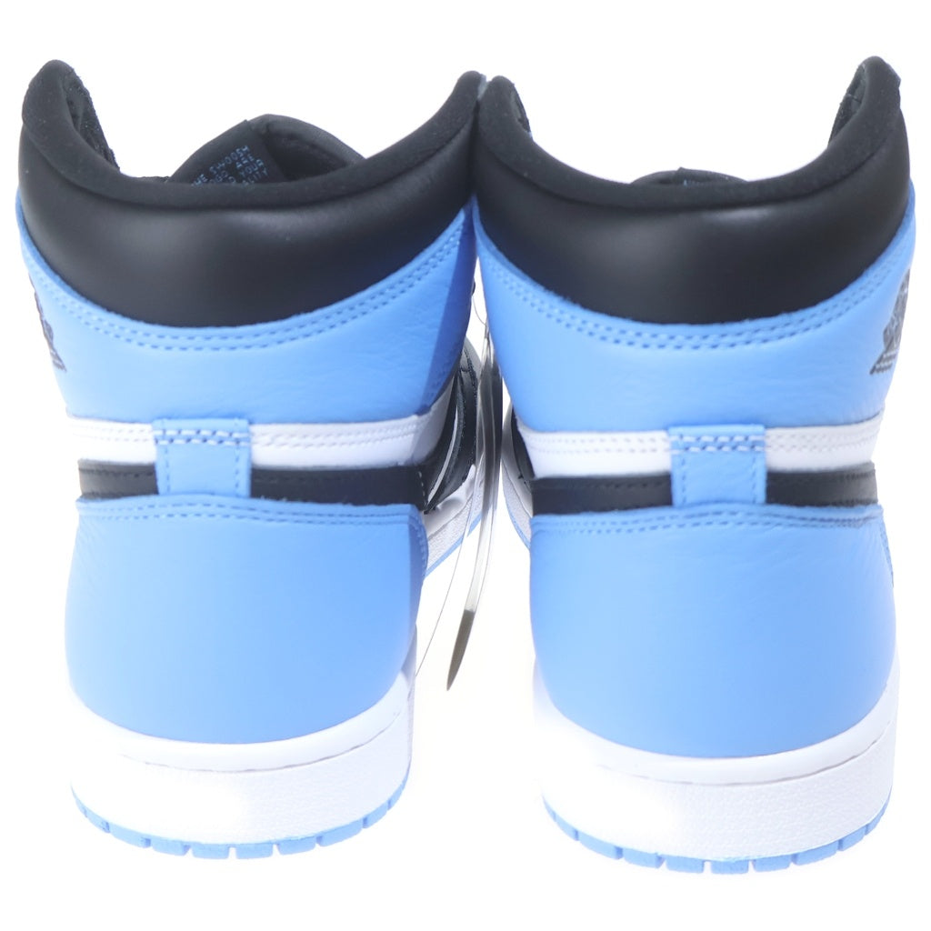 NIKE(ナイキ) AIR JORDAN 1 RETRO HI OG UNIVERSITY BLUE DZ5485-400 エアジョーダン1ハイOG ユニバーシティブルー ハイカットスニーカー ホワイト/ブルー US8/26cm