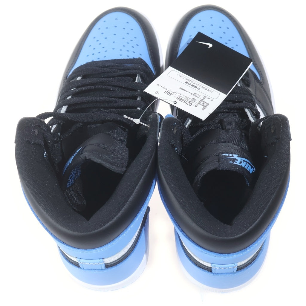 NIKE(ナイキ) AIR JORDAN 1 RETRO HI OG UNIVERSITY BLUE DZ5485-400 エアジョーダン1ハイOG ユニバーシティブルー ハイカットスニーカー ホワイト/ブルー US8/26cm