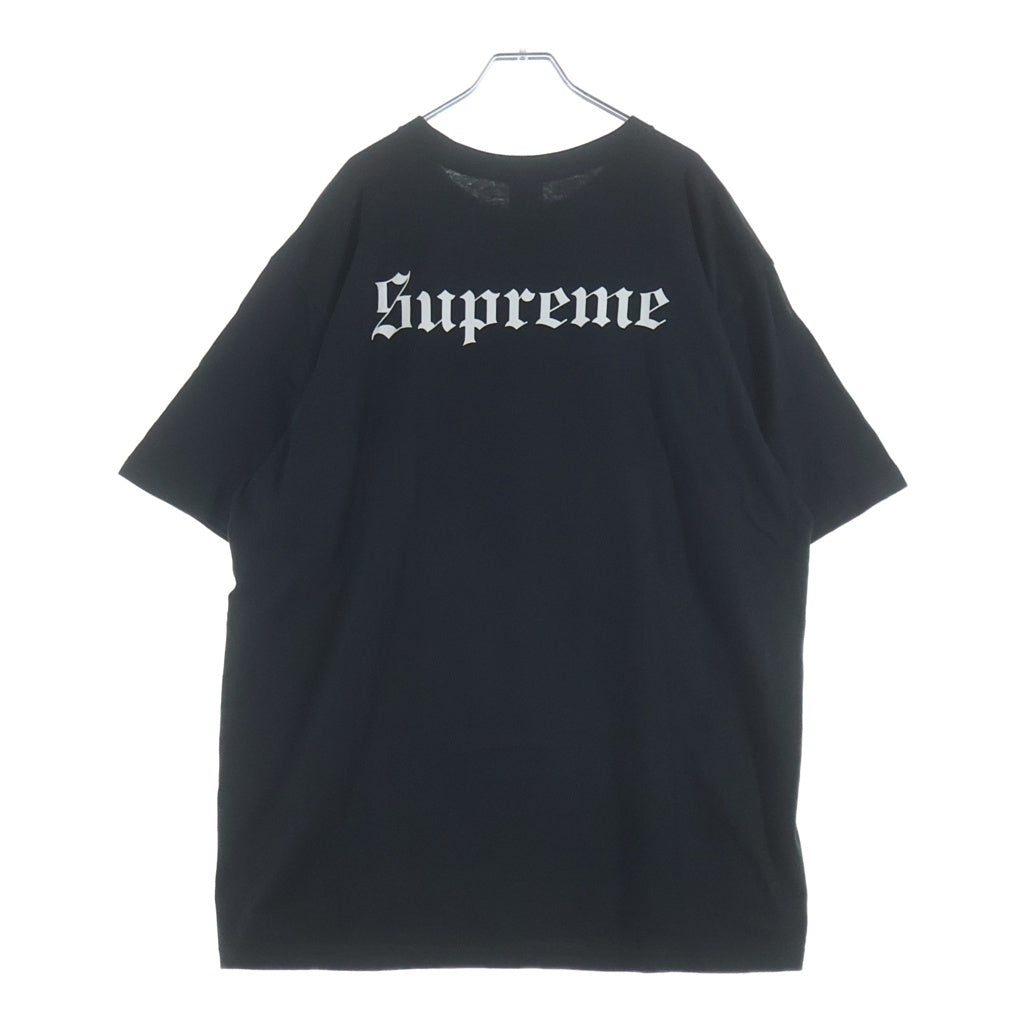 SUPREME(シュプリーム) 24AW Snow White Tee スノー ホワイト クルーネック 半袖Tシャツカットソー ブラック