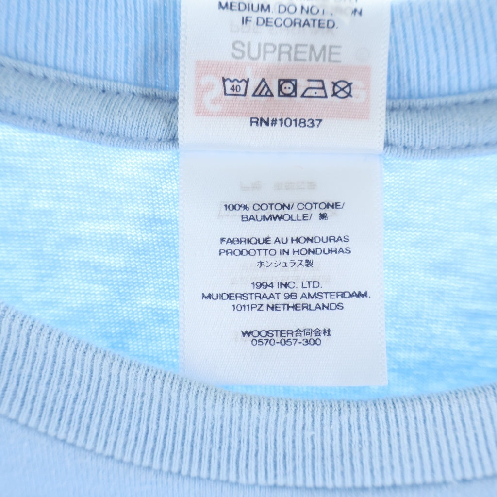 SUPREME(シュプリーム) 25SS Bear Tee ベアープリント クルーネック 半袖Tシャツカットソー ライトブルー
