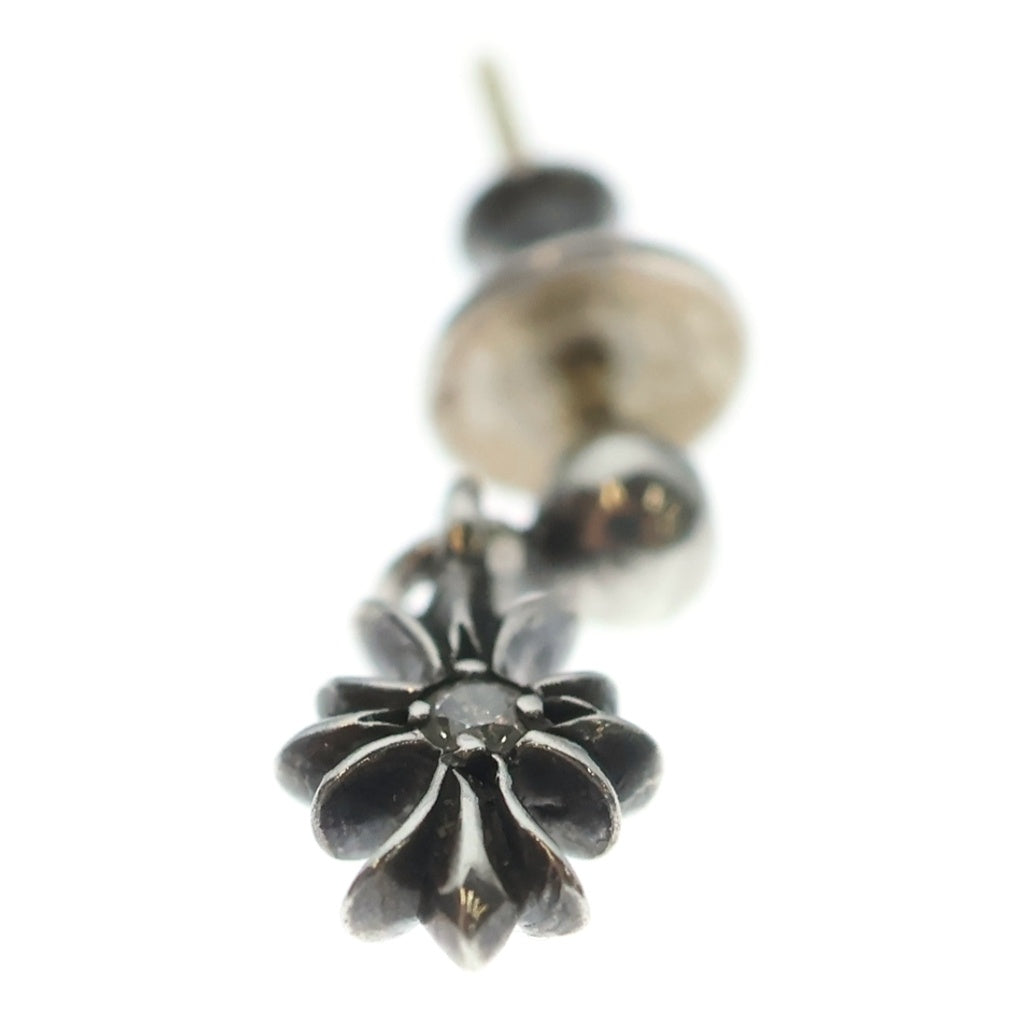 CHROME HEARTS(クロムハーツ) TNY E CH PLS DIA タイニーE CHプラス ドロップピアス 1ダイヤ シルバー BCA402