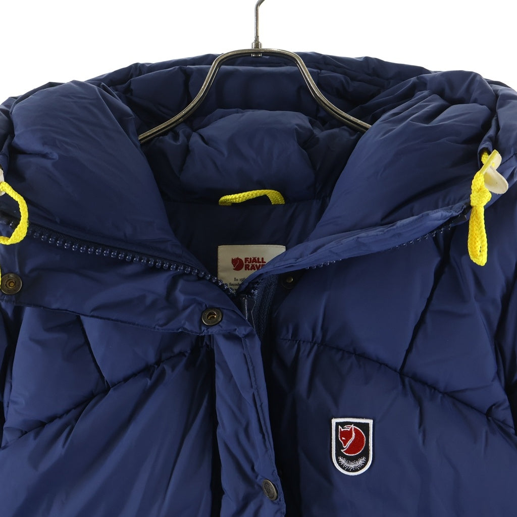 fjallraven(フェールラーベン) Expedition down jacket フード付きダウンジャケット ネイビー レディース