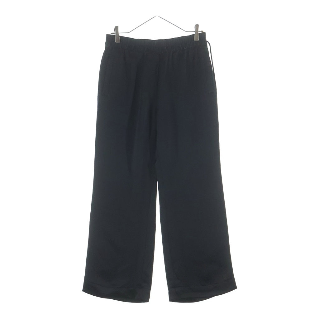 Acne Studios(アクネ ストゥディオズ) アセテート スラックスパンツ ブラック FN-WN-TROU000585 レディース