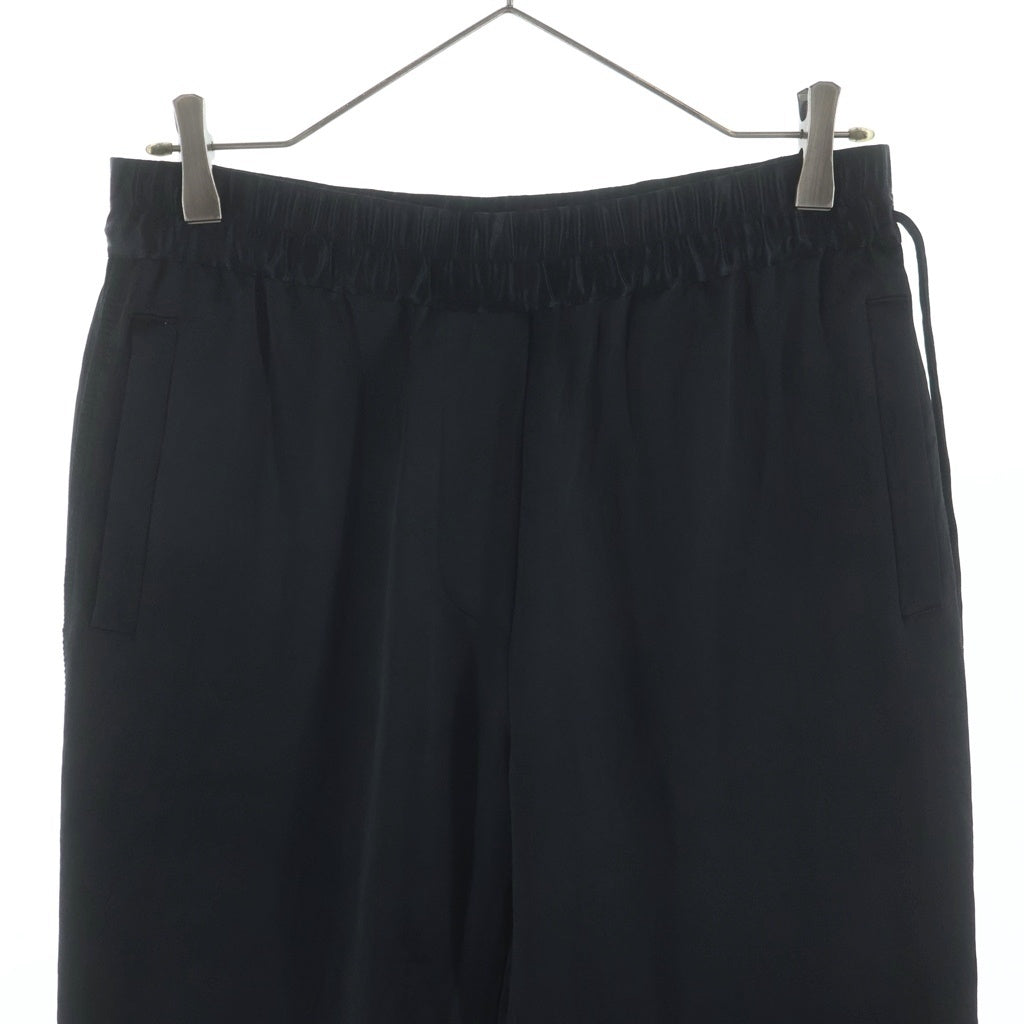 Acne Studios(アクネ ストゥディオズ) アセテート スラックスパンツ ブラック FN-WN-TROU000585 レディース