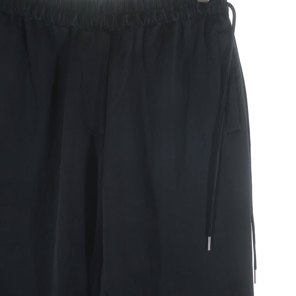Acne Studios(アクネ ストゥディオズ) アセテート スラックスパンツ ブラック FN-WN-TROU000585 レディース
