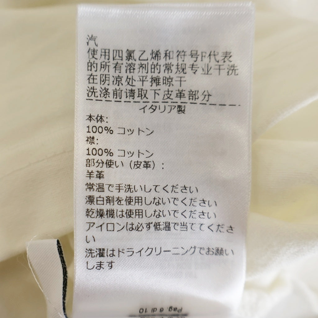BOTTEGA VENETA(ボッテガヴェネタ) Soft Cotton Jersey Short Sleeve T-Shirt With Detachable Heart クロップド ハート 半袖Tシャツカットソー ホワイト 817573 V4XI0 レディース