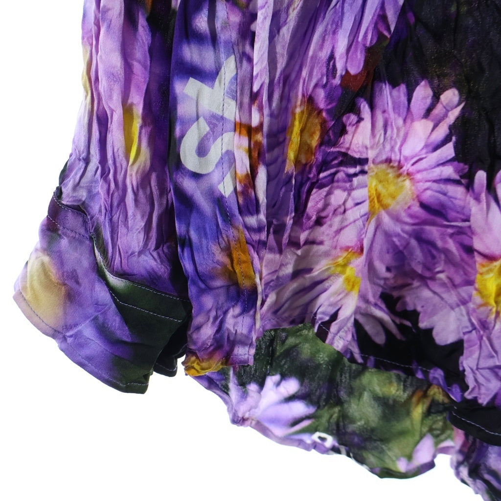 BALENCIAGA(バレンシアガ) フローラルプリント シルク 長袖シャツ マルチ 658956 TKLB4 レディース