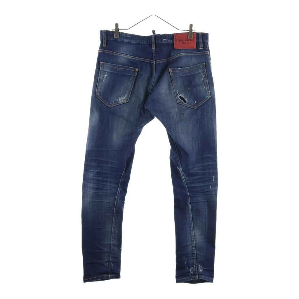 DSQUARED2(ディースクエアード) SEXY TWIST JEAN セクシーツイストジーンズ デニムパンツ インディゴ S74LA0899