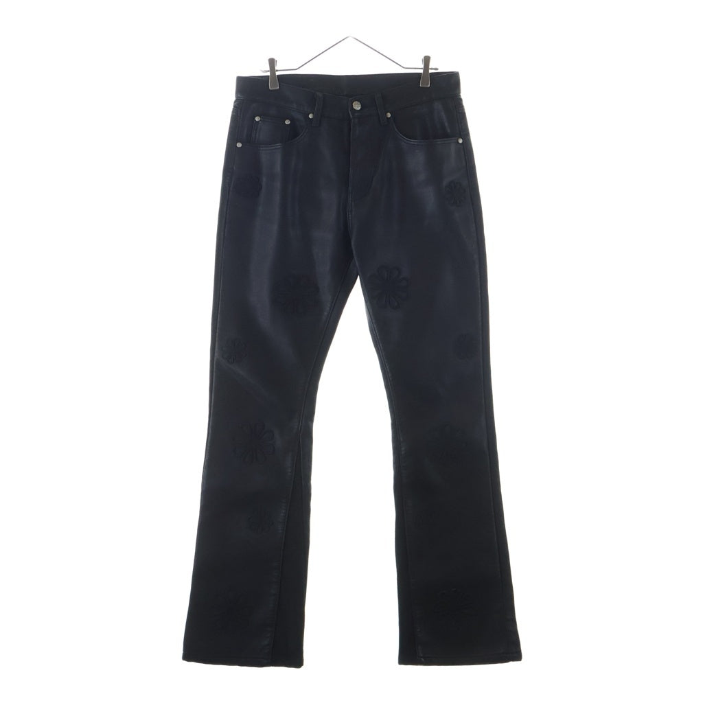 ROYAL FLASH(ロイヤルフラッシュ) DIGITAL GROUPI3 FAKE LEATHER PANT デジタル グルーピスリー フェイクレザーパンツ ブラック