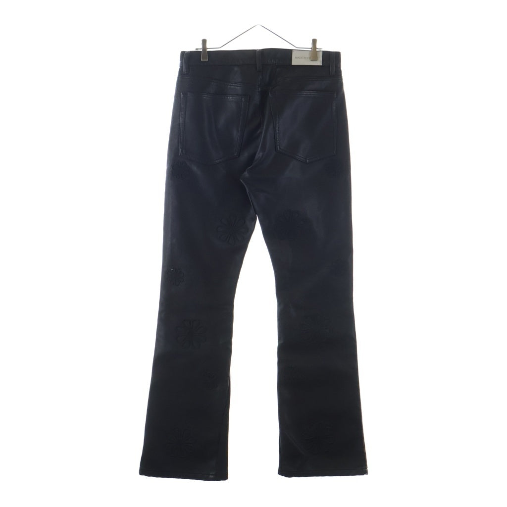 ROYAL FLASH(ロイヤルフラッシュ) DIGITAL GROUPI3 FAKE LEATHER PANT デジタル グルーピスリー フェイクレザーパンツ ブラック