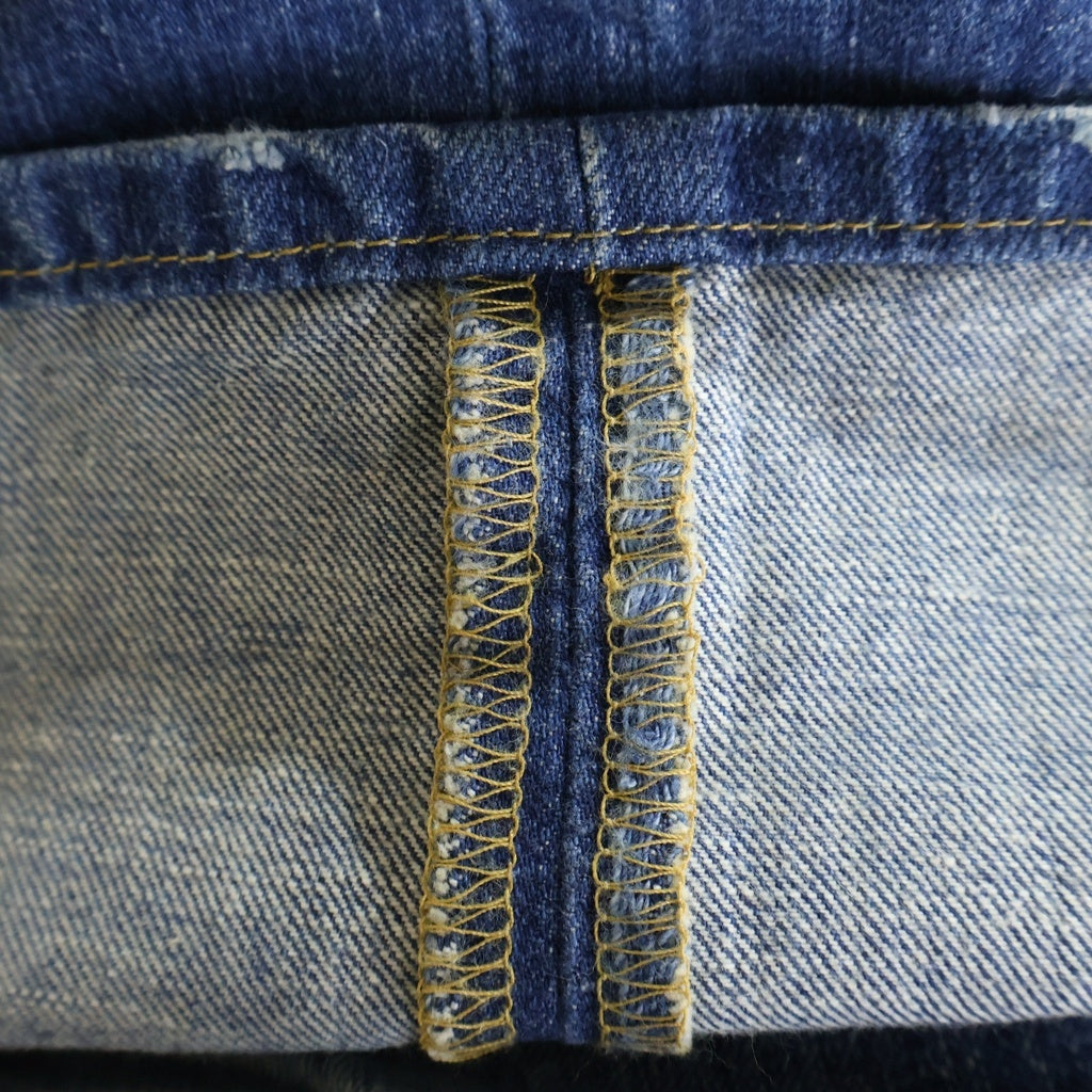 Levi's(リーバイス) 501 ボタン裏359刻印 フィリピン製 ダメージデニムパンツ ジーンズ インディゴ 03501-01