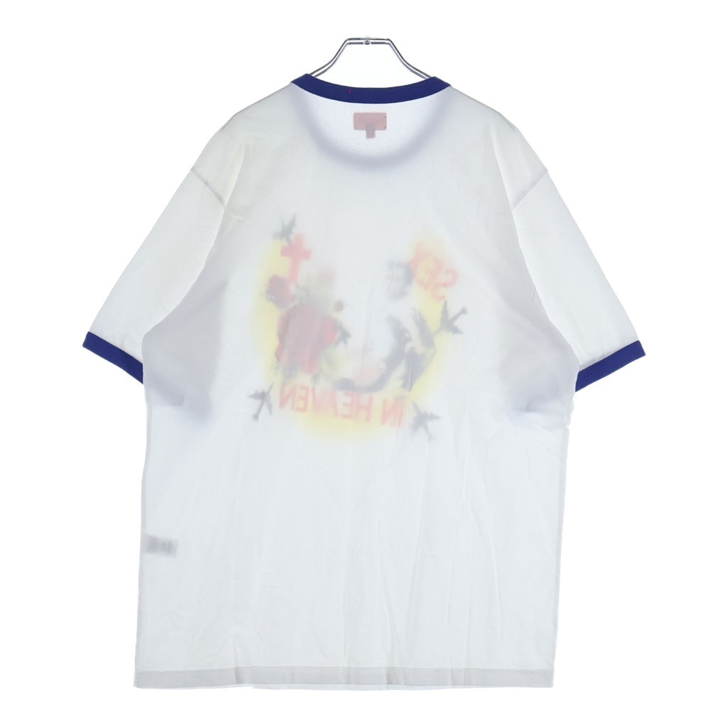 SUPREME(シュプリーム) 23SS Sex in Heaven Ringer Tee セックスインヘブン リンガーTシャツ 半袖カットソー ホワイト
