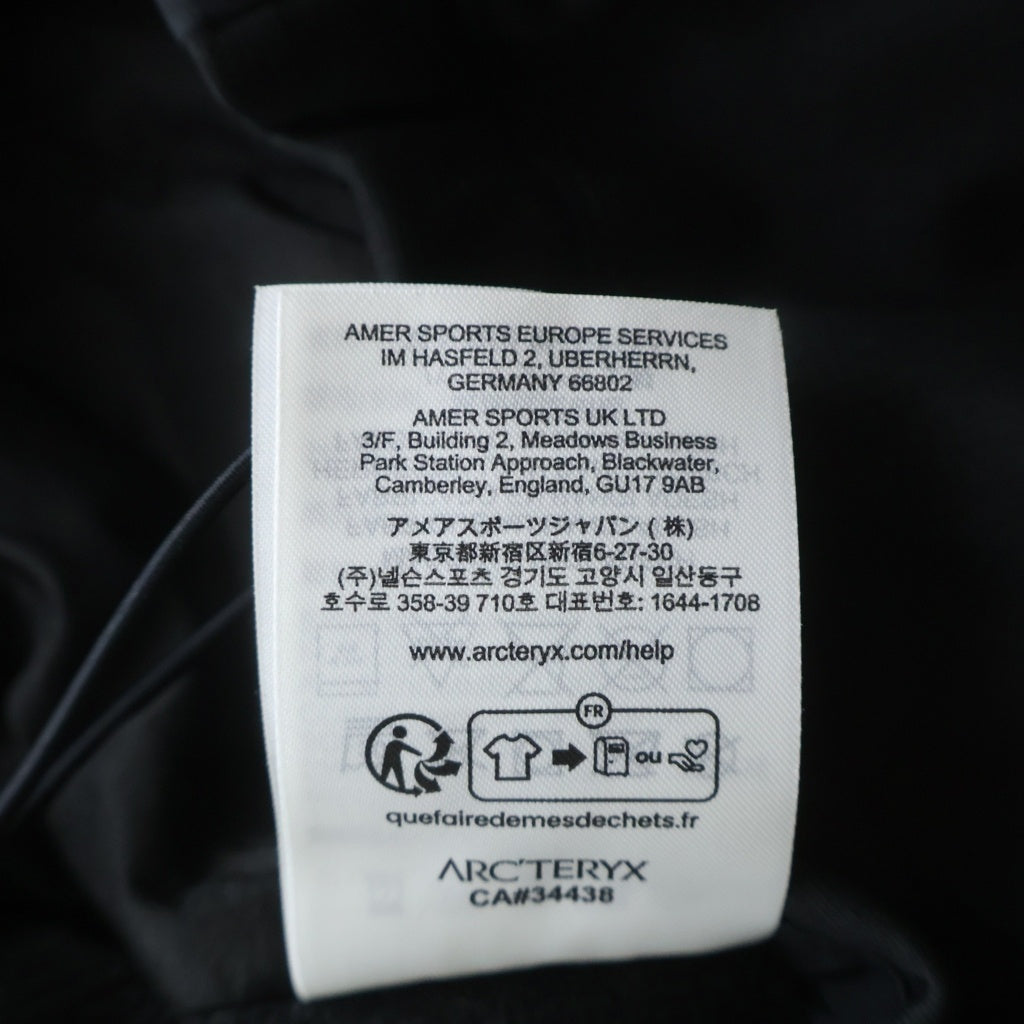ARC'TERYX(アークテリクス) Atom Hoody W アトム ナイロン フーディ ジャケット ブラック X000009452017