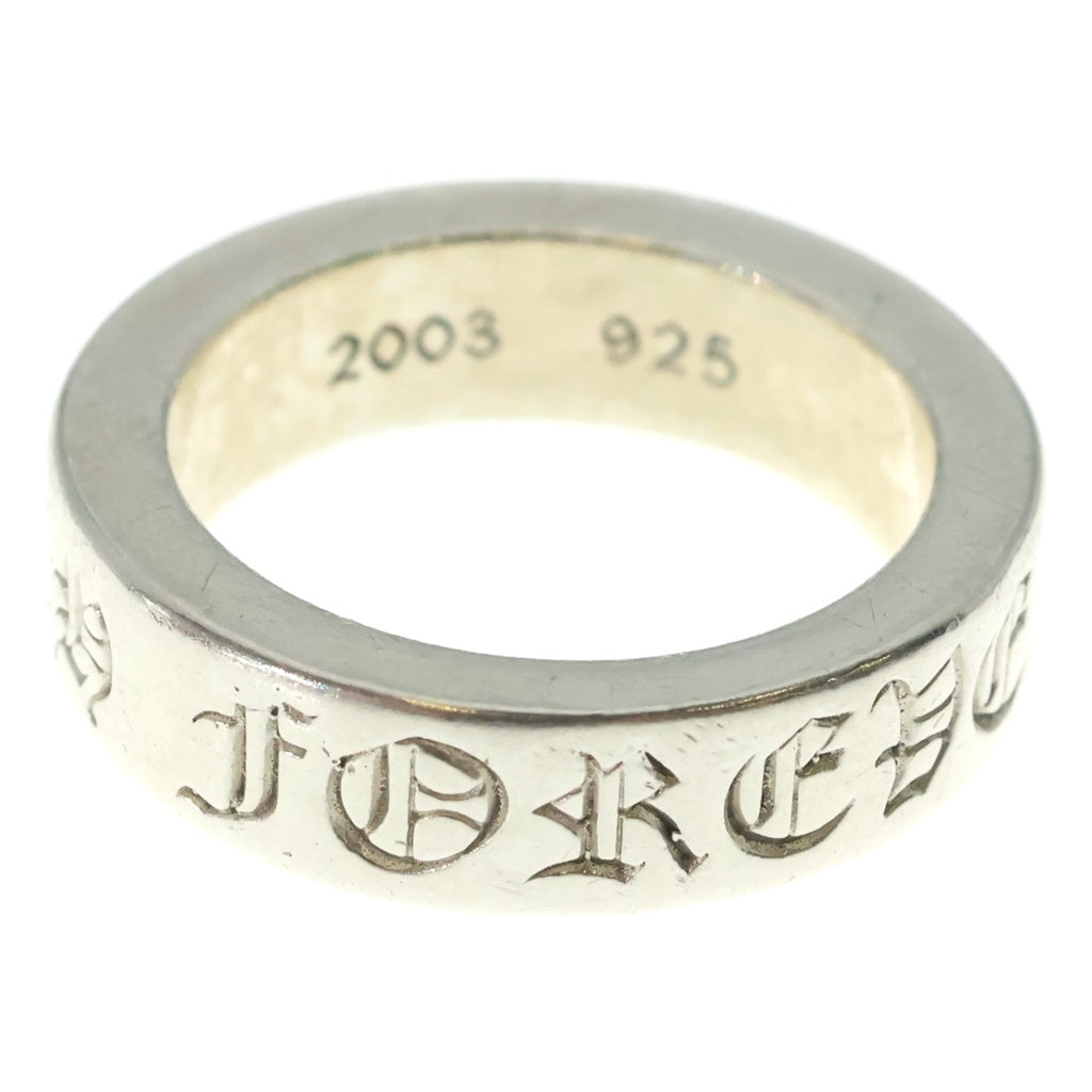 CHROME HEARTS(クロムハーツ) 6mm SPACER FOREVER 6mmスペーサーリング フォーエバーシルバーBCA337