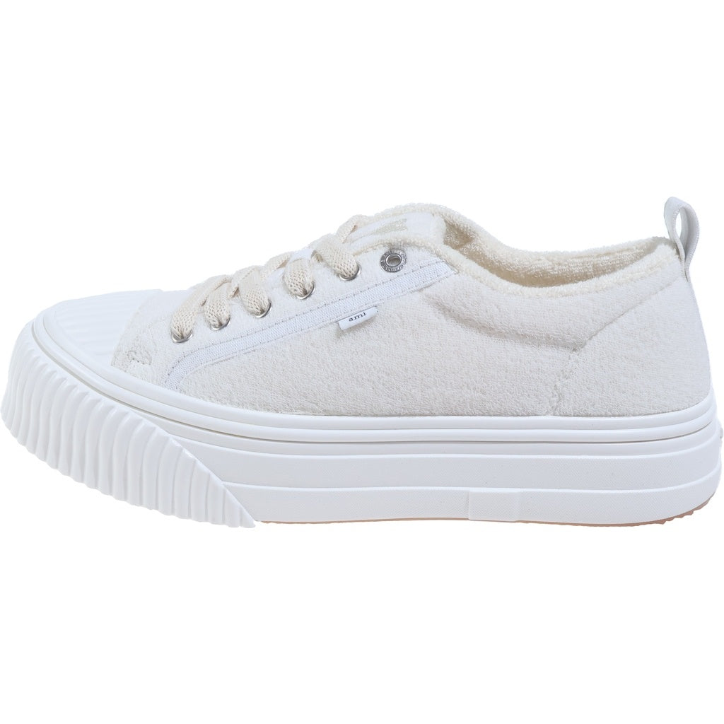 AMI Alexandre Mattiussi(アミアレクサンドルマテュッシ) LOW TOP AMI 1980 SNK USN008.AW0005 ローカットスニーカー ベージュ