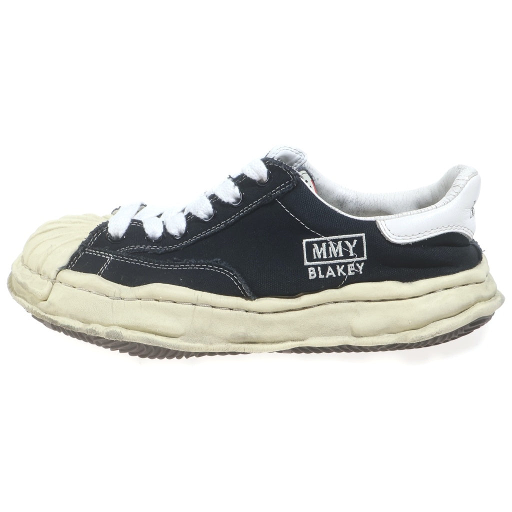 MAISON MIHARAYASUHIRO(メゾンミハラヤスヒロ) BLAKEY ブレイキー ヴィンテージソール キャンバス ローカットスニーカー ブラック A09FW732
