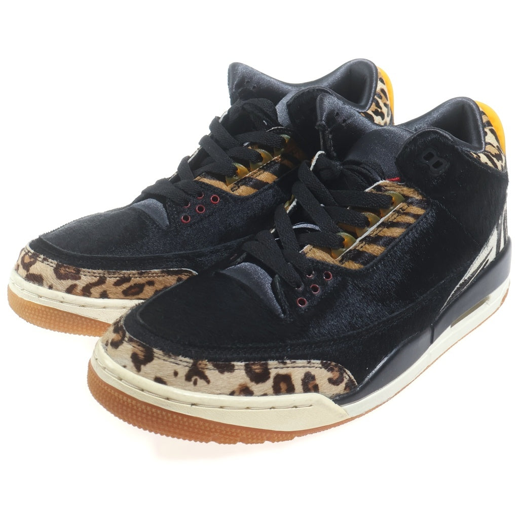 NIKE(ナイキ) AIR JORDAN 3 RETRO SE CK4344-002 Animal Instinct/Safari エアジョーダン3 スニーカー アニマルサファリ ブラック US10.5/28.5cm