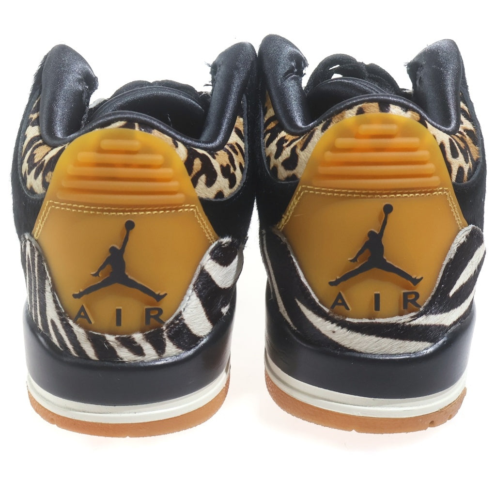 NIKE(ナイキ) AIR JORDAN 3 RETRO SE CK4344-002 Animal Instinct/Safari エアジョーダン3 スニーカー アニマルサファリ ブラック US10.5/28.5cm