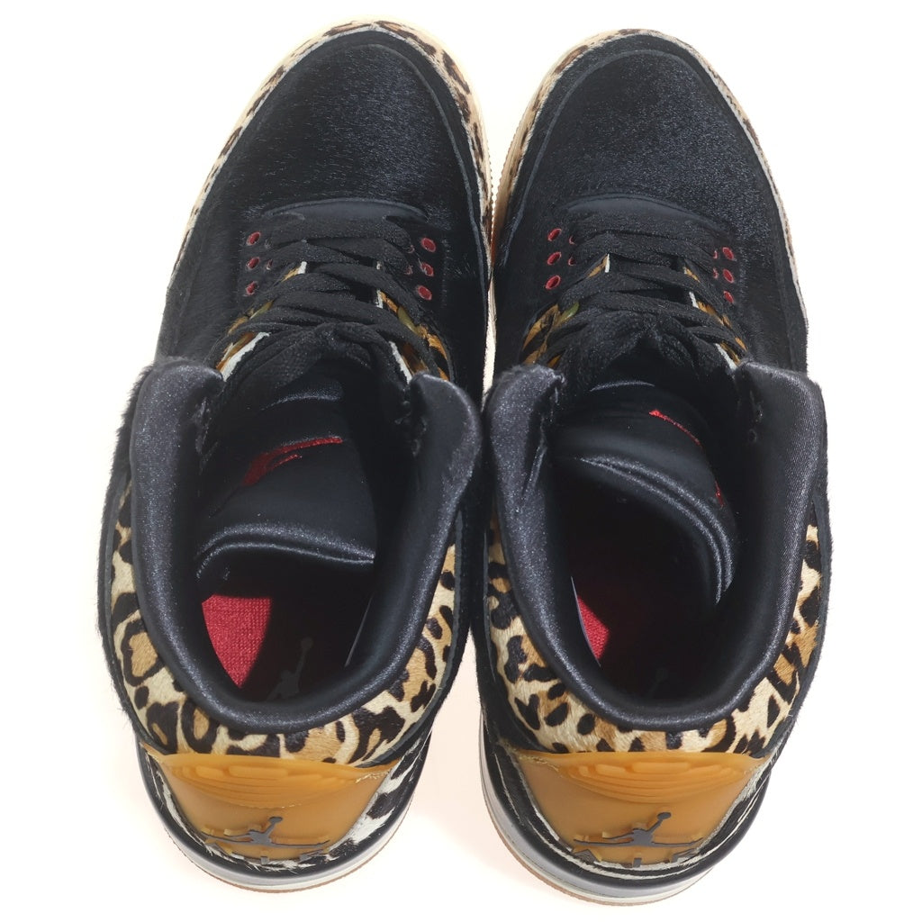 NIKE(ナイキ) AIR JORDAN 3 RETRO SE CK4344-002 Animal Instinct/Safari エアジョーダン3 スニーカー アニマルサファリ ブラック US10.5/28.5cm