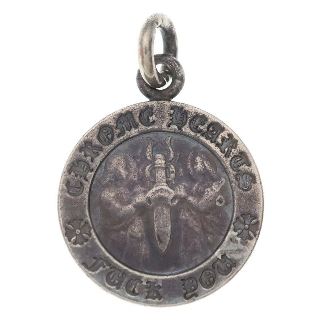 CHROME HEARTS(クロムハーツ) CHRM ANGL MDL V1 エンジェルメダルチャーム ペンダントトップ シルバー BCA229