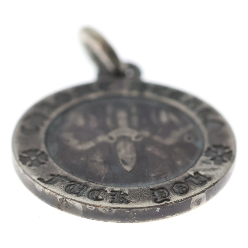 CHROME HEARTS(クロムハーツ) CHRM ANGL MDL V1 エンジェルメダルチャーム ペンダントトップ シルバー BCA229