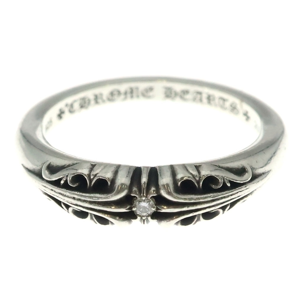 CHROME HEARTS(クロムハーツ) BABY CLASSIC K&T DIA ベイビークラシックK&Tリング アフター1ダイヤ シルバー