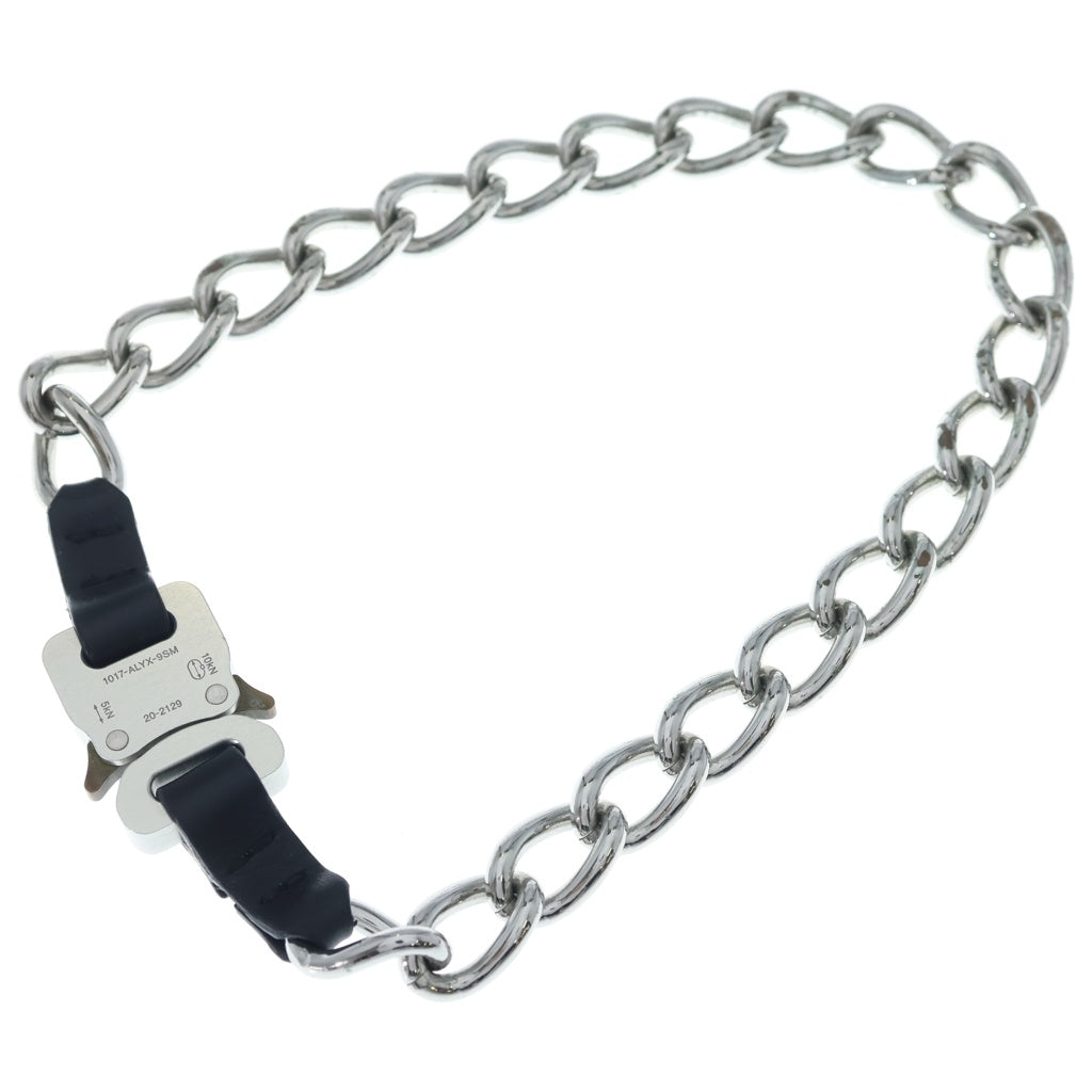 1017 ALYX 9SM(アリクス) コブラバックル チェーンネックレス シルバー