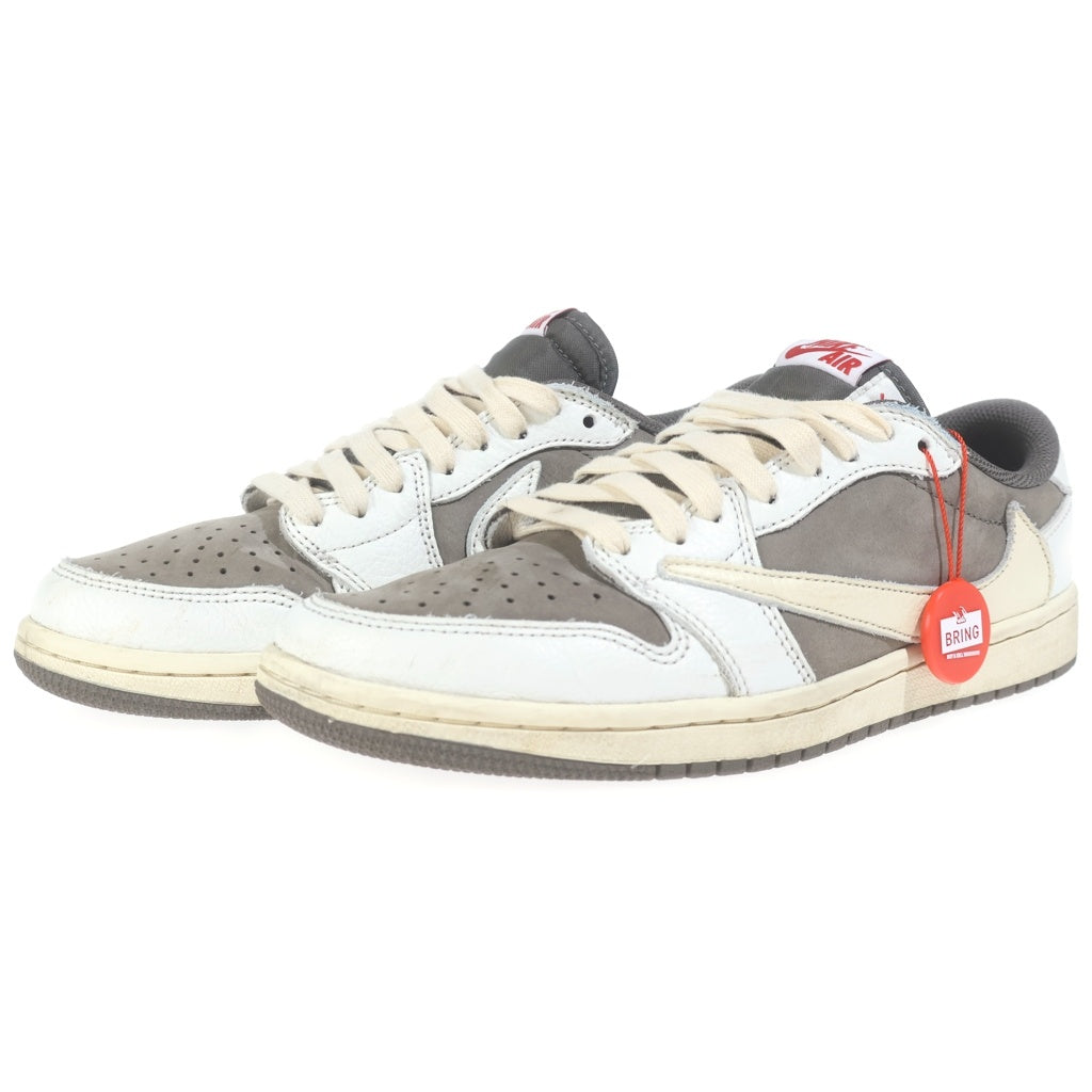NIKE(ナイキ) ×TRAVIS SCOTT AIR JORDAN 1 LOW REVERSE MOCHA DM7866-162 トラヴィススコット エアジョーダン1 リバースモカ ローカットスニーカー US8/26.0cm