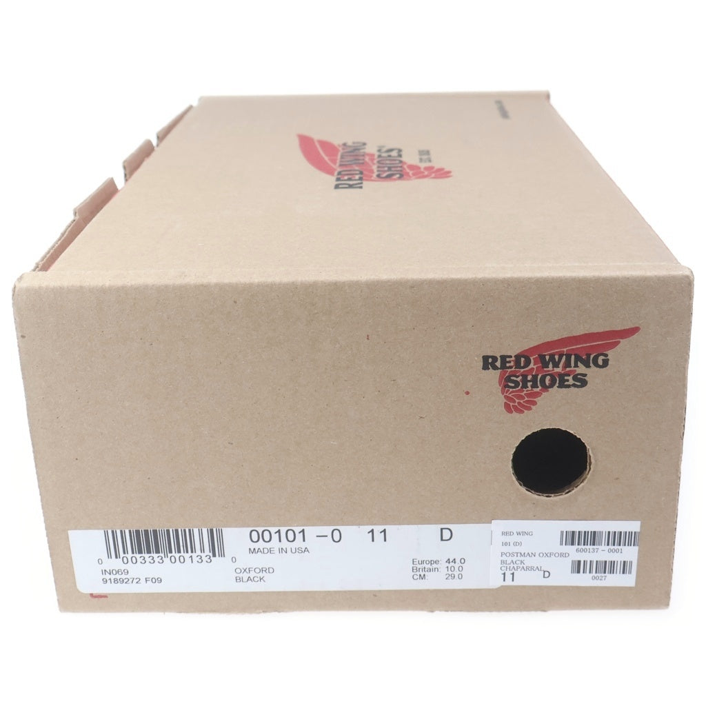 RED WING(レッド ウイング) Postman Oxford 00101 ポストマンオックスフォード レザーシューズ US11/29.0cm ブラック