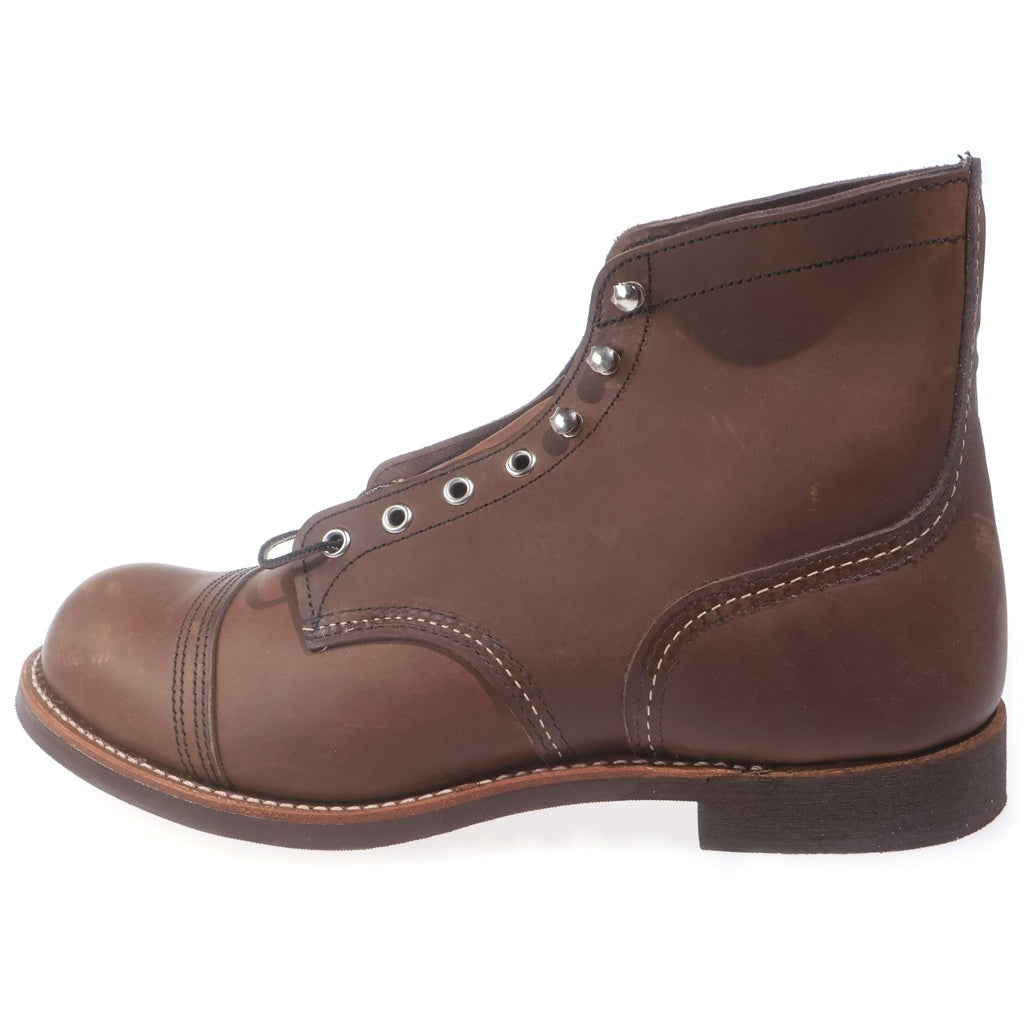RED WING(レッド ウイング) Iron Ranger 08111-3 アイアンレンジャー アンバーハーネス キャップドトゥ ワークブーツ US11/29.0cm ブラウン